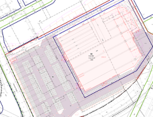 Neubau eines Edeka Marktes